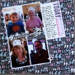 Scrapbook LO of our trip to Fentons Creamery in Oakland